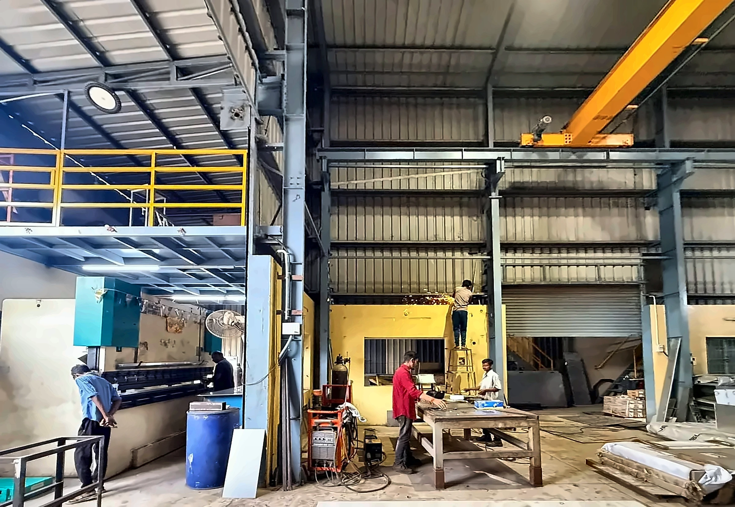 Bending & Fabrication Area